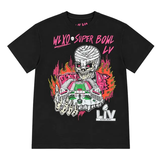 Warren Lotas x The Weeknd WLXO Super Bowl LV T-Shirt Black