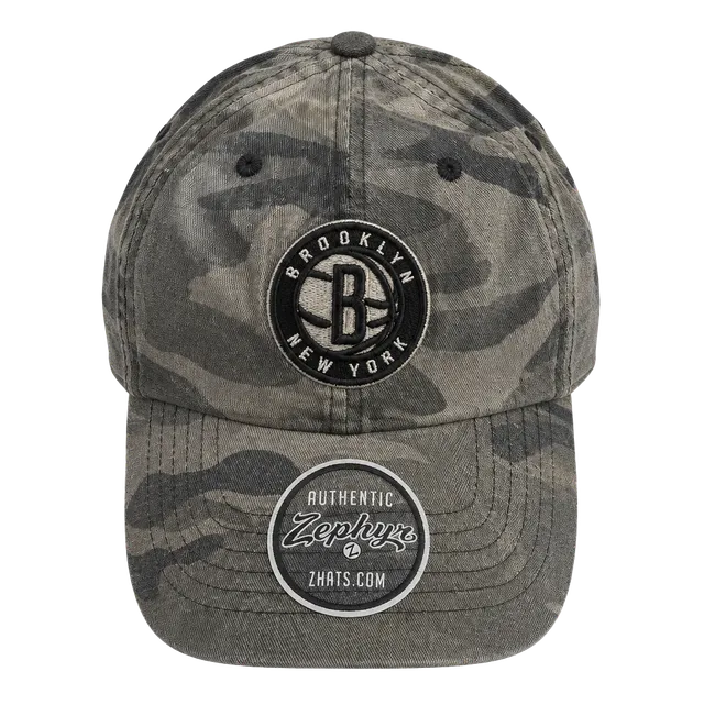 Zephyr Brooklyn Nets Camo Hat