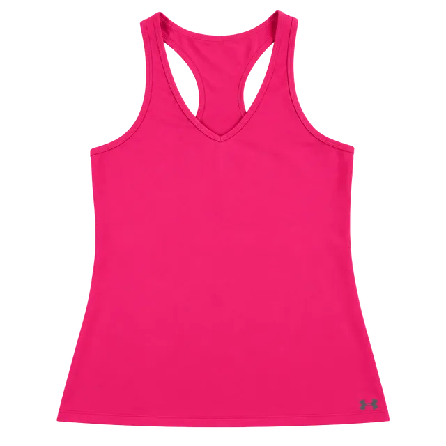 Under Armour HeatGear Tank Top Size LG Red Racerback