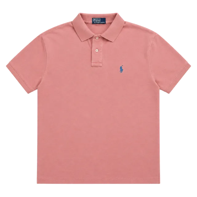Polo by Ralph Lauren Short Sleeve Polo Size M Pink Salmon