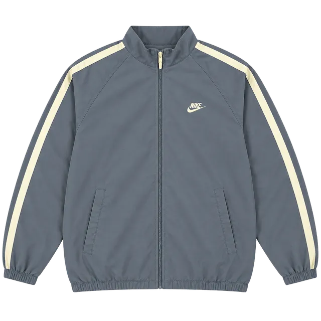Nike Vintage Full Zip Track Jacket Size XL Blue White