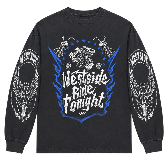 Jesse Who? West Coast Choppers Long Sleeve T-Shirt Black