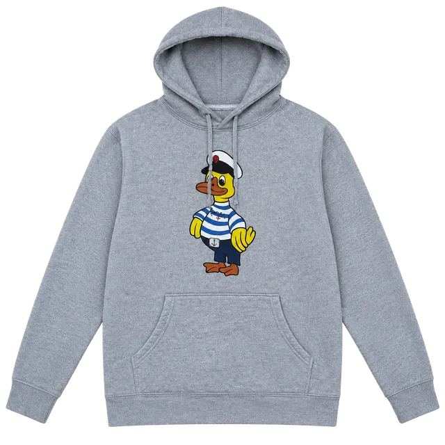 Noah Duck Sailor Hoodie Size M Grey Graphic Pullover men’s 