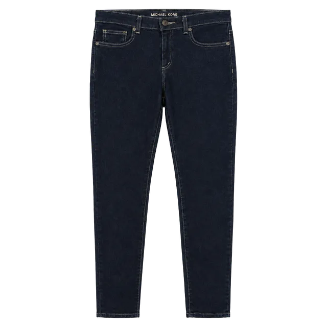 Michael Kors Izzy Skinny Jeans Size 8 Dark Wash Denim