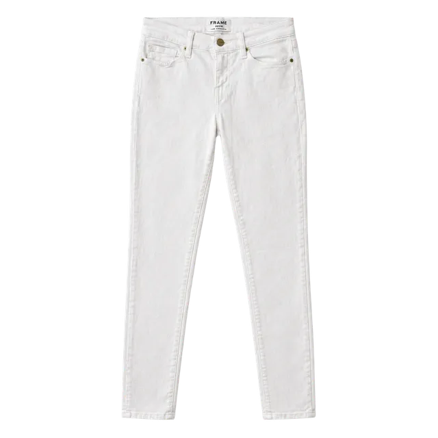 FRAME Denim Skinny Jeans Size 26 White