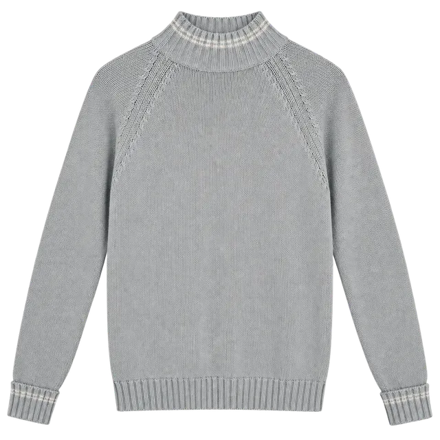 Gap Full-Zip Knit Sweater Size M Light Blue Cotton