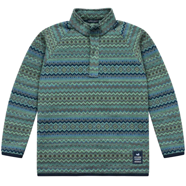 Southern Marsh Monmouth Flurry Fleece 1/4 Zip Pullover