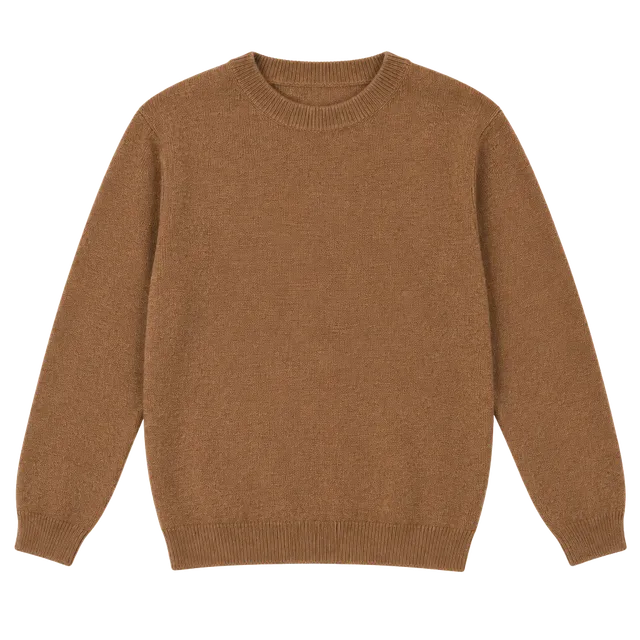 A New Day Sweater Size L Brown Crewneck Pullover