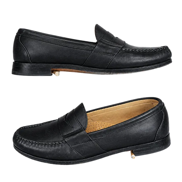 Allen Edmonds Cameron Penny Loafer Size 10 E Black Leather