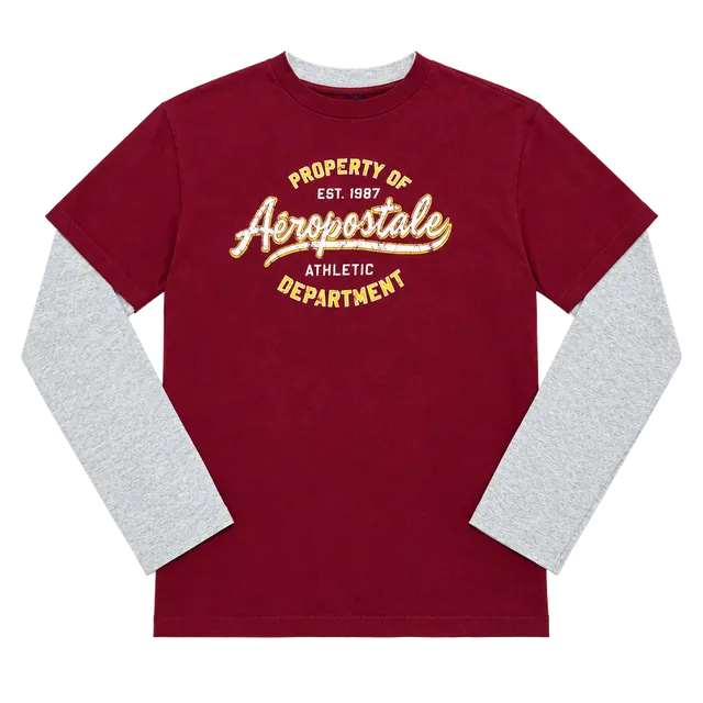 Aeropostale Athlete Two Layered Tee