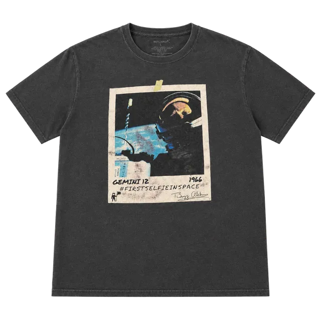 Buzz Aldrin Gemini 12 First Selfie in Space T-Shirt