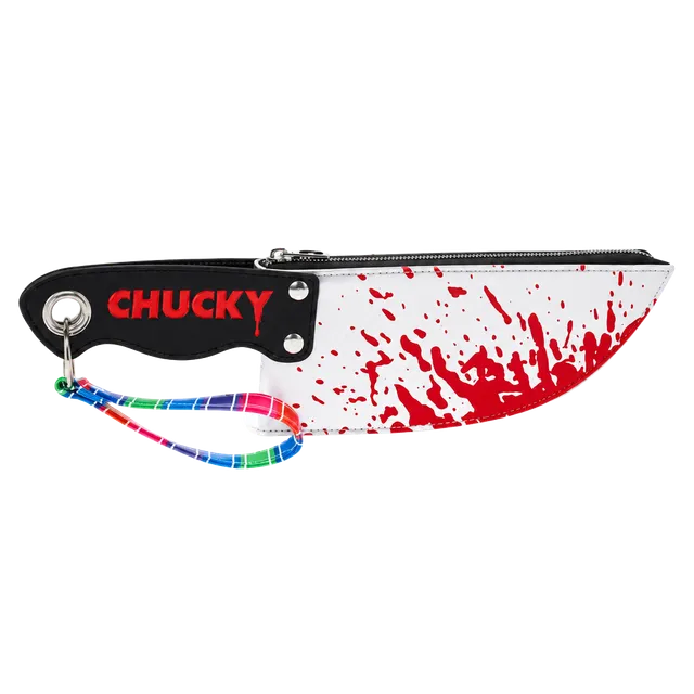Chucky Knife Wristlet Bag Bloody Cleaver Purse Child's Play