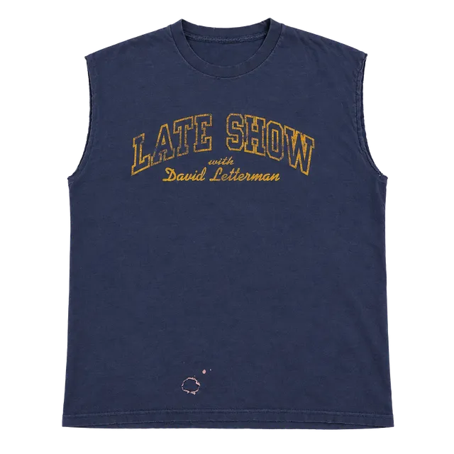 Lee Late Show with David Letterman Cutoff T-Shirt XL