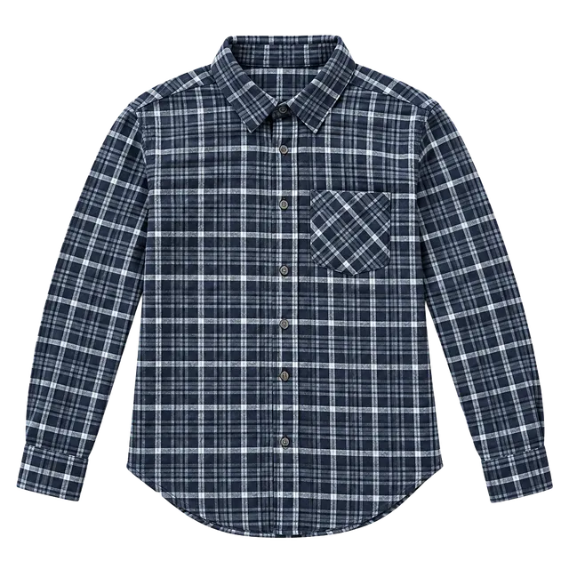 Kirra Black Plaid Flannel Button Up Shirt One Size Long Sleeve