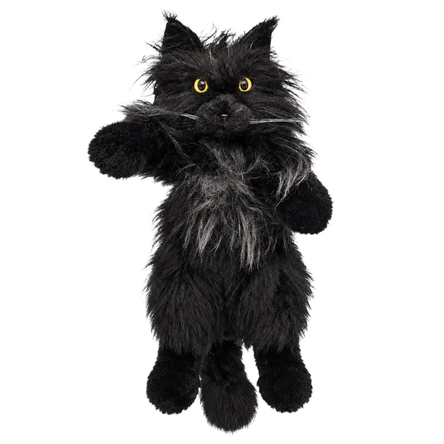 Chongker Black Cat Plush book bag 
