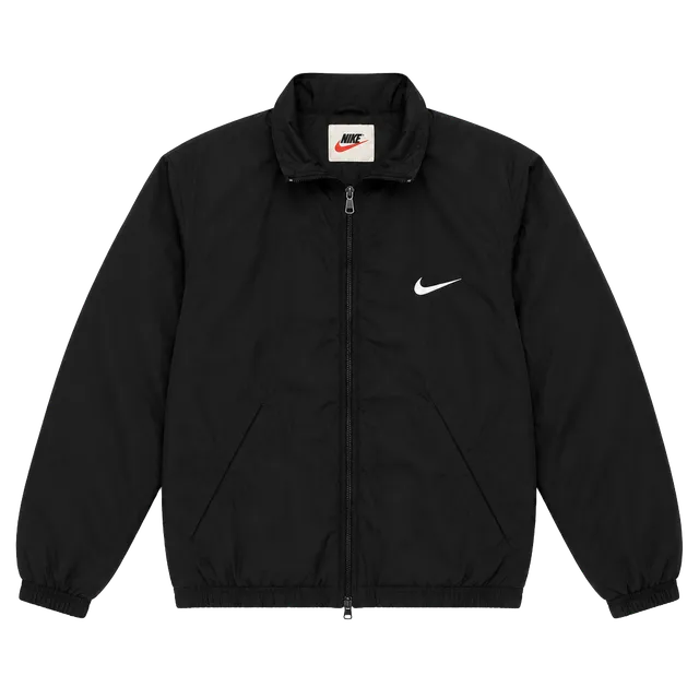 Nike Vintage Windbreaker Jacket Size M Black Swoosh