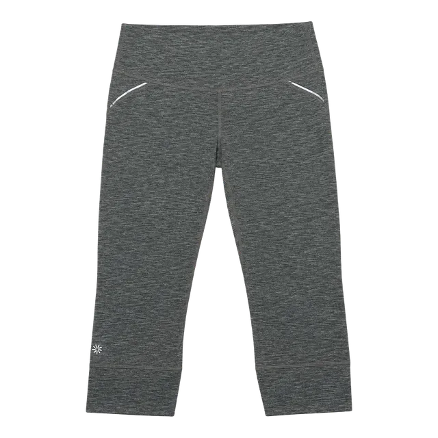Athleta Capris Gray Athletic Leggings