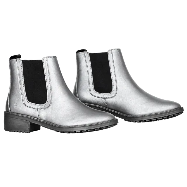 EMU Australia Ellin Chelsea Rain Boots Size 9 Silver