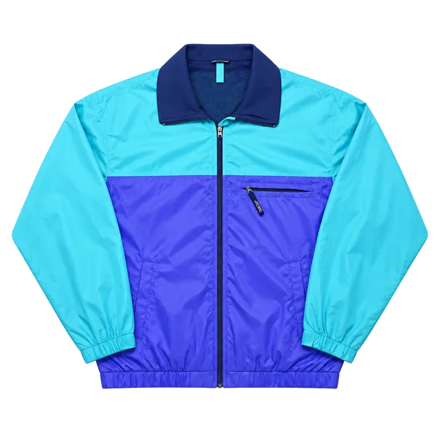 Vintage 1990s Patagonia Colorblock Windbreaker Jacket.