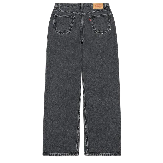 Levi's 550 Relaxed Fit Size W36 L36 Black Denim Jeans