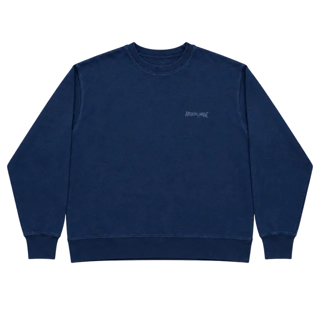 Abercrombie & Fitch Sweatshirt Size XL Navy Blue Vintage