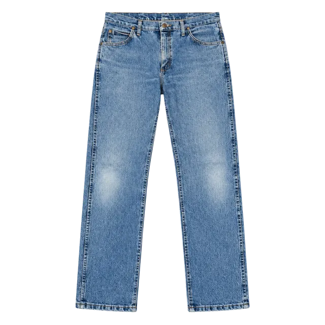 Wrangler Bootcut Jeans 32x30 Blue Cotton Blend
