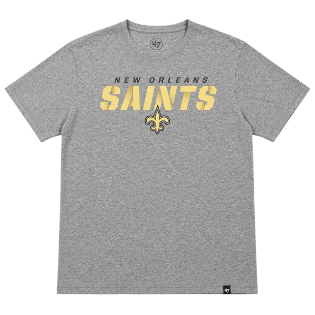 47 Brand New Orleans Saints Men’s Small Gray NFL Graphic T-Shirt