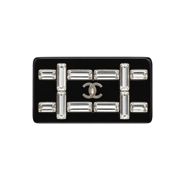 Chanel CC Rectangular Crystal Statement Ring – 07C