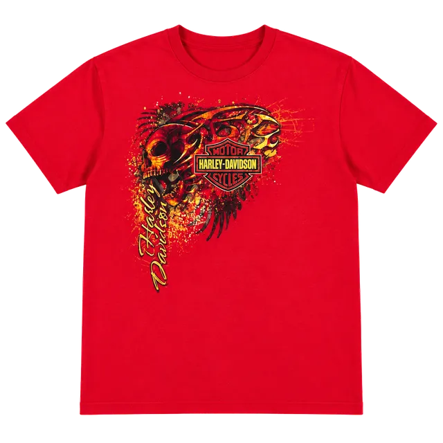 Harley-Davidson Orlando Florida Graphic T-Shirt Size 3X-Large Red