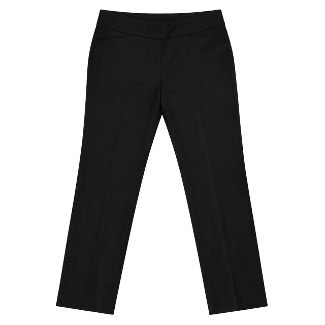 Chico's So Slimming Pants Size 00 Black Ankle Trousers Timeless 
