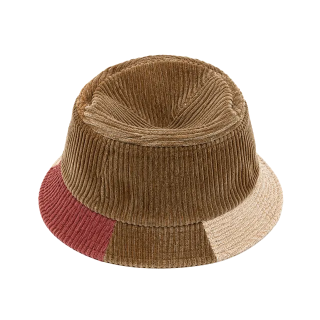 Wyeth Corduroy Bucket Hat Size O/S Multi Color Pieced