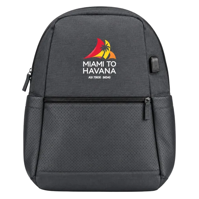 Miami To Havana Power Loaded Tech Squad USB Backpack
