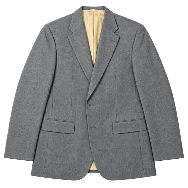 Chaps by Ralph Lauren Blazer Sport Coat Gray Wool USA Made