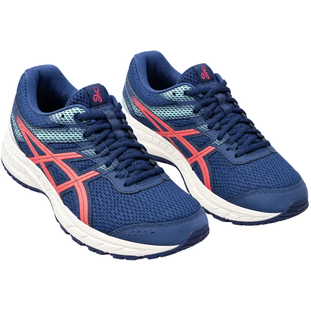 LUS 26 Asics Gel-Contend 6 Size 10 Wide Blue Pink Sneakers