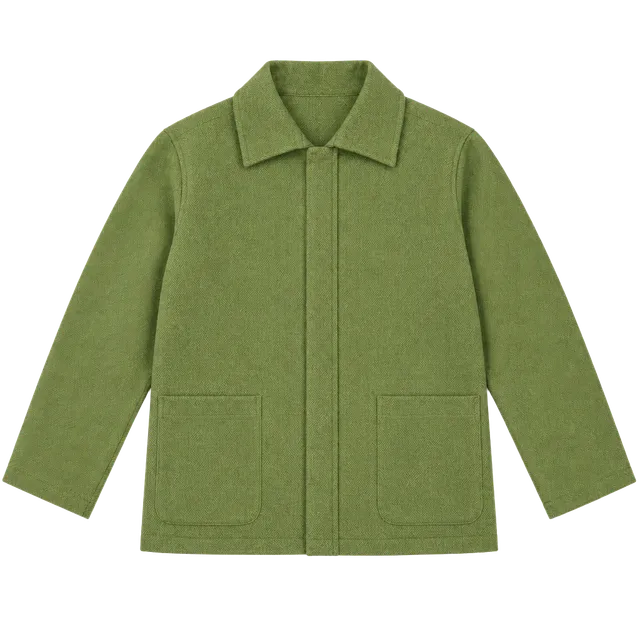 Tribeca Studio Wool Jacket Size 6 Green Blend