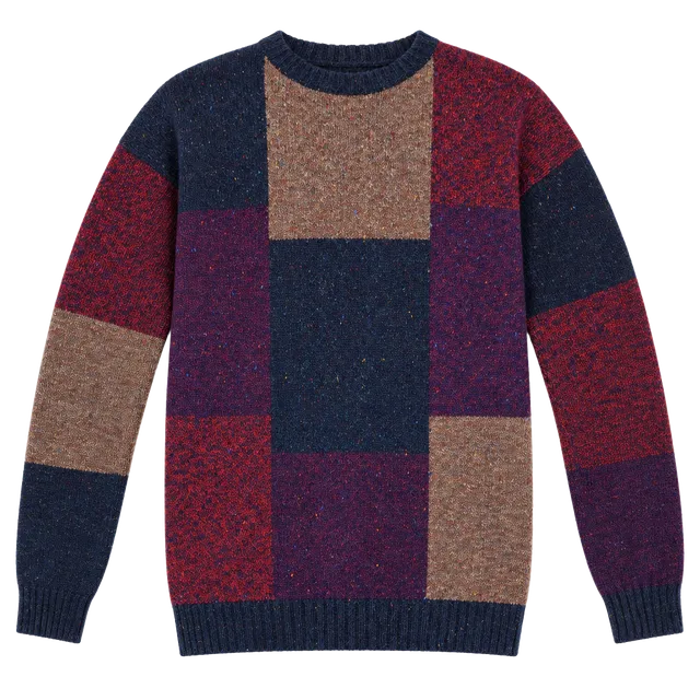 Vintage Orvis Multicolored Pullover Knitted Sweater