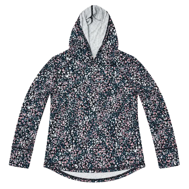 Tek Gear Hoodie Size L 10/12 Floral Multi