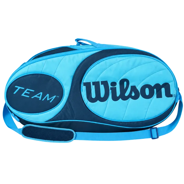 Wilson Team Tennis Racquet Bag Blue Black