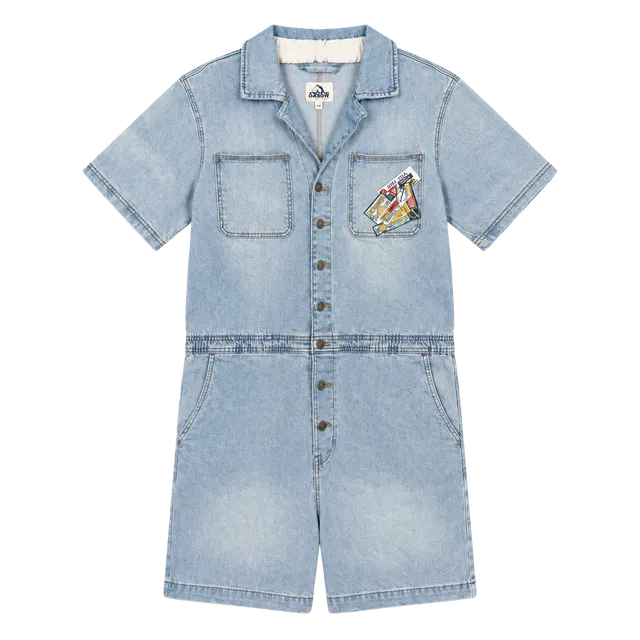 Vintage Y2K Jordache Denim Short Romper