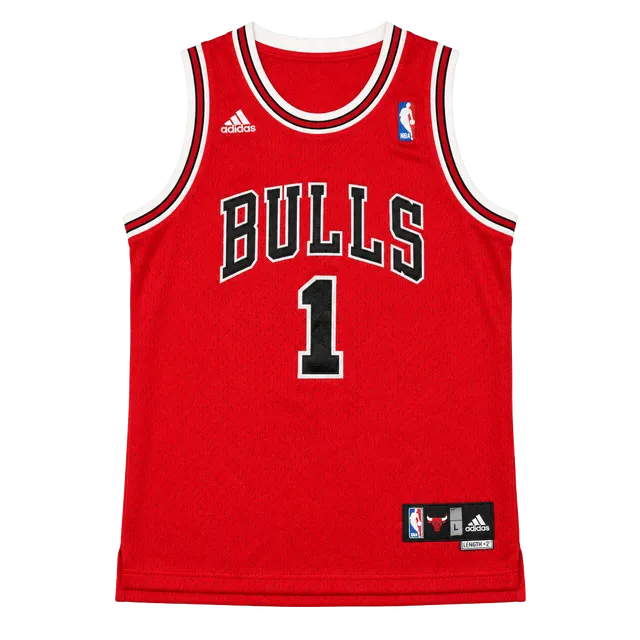 Adidas Chicago Bulls Derrick Rose #1 Jersey Size Youth M
