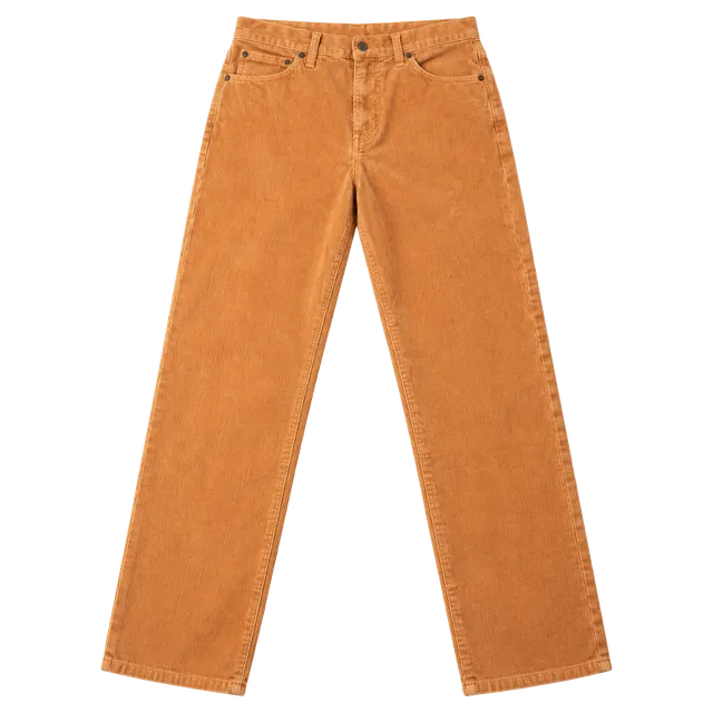 Madewell The High-Rise Slim Boyjean Size 26 Peach Corduroy Pants