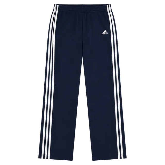 Adidas Track Pants Navy Blue White Stripe