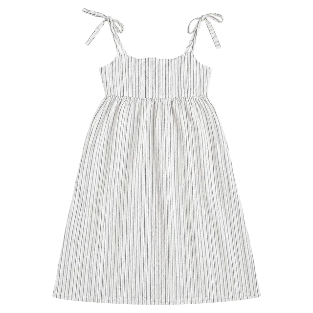 Joe Fresh Striped Cami Dress Size M Off White Black