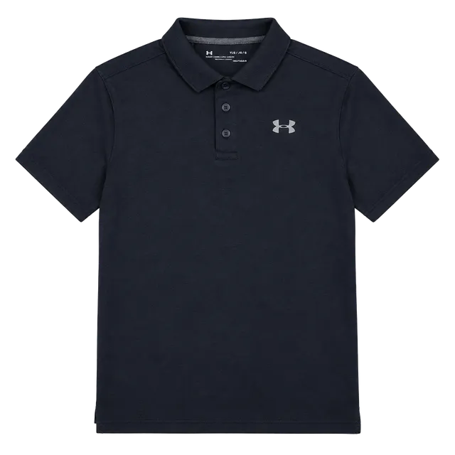 Under Armour HeatGear Polo Shirt Youth Large YLG Black