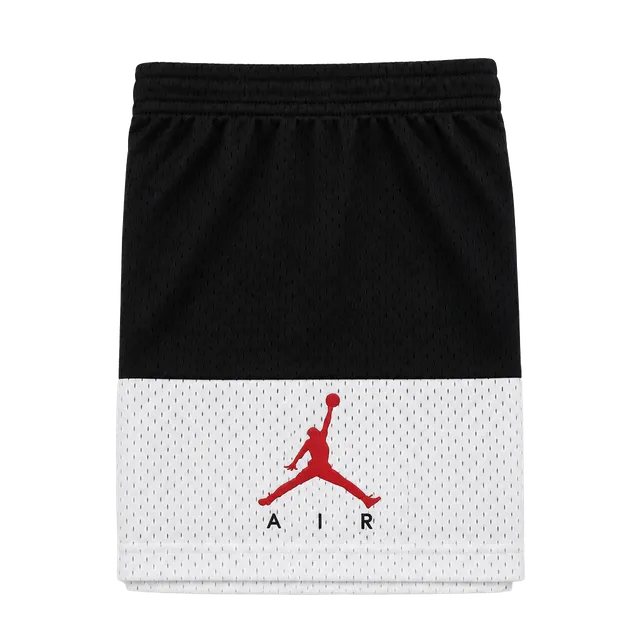Jordan Basketball Shorts Size 8-10 Years Black White Mesh Jumpman