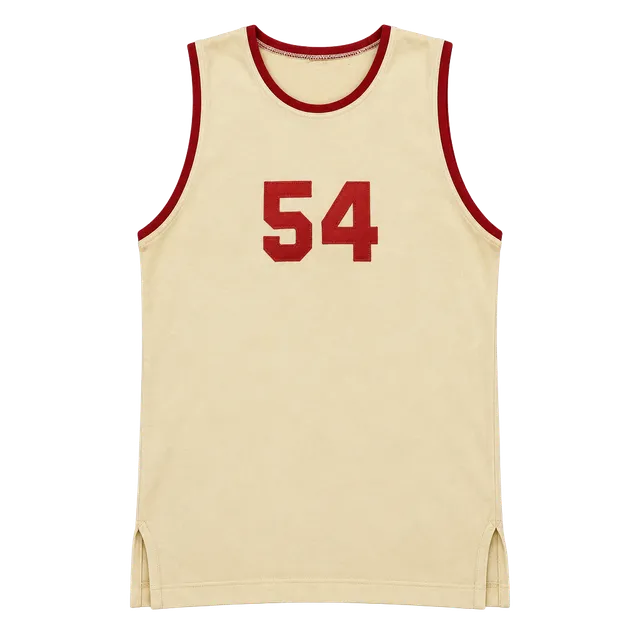 1950s Kennedy Bros Arms Co Vintage Basketball Jersey Size 42 #54