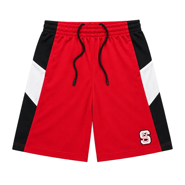 Knights Apparel NC State Wolfpack Mesh Shorts Size L 36/38 Red Black
