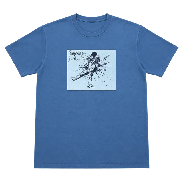 Supreme Akira Yamagata Graphic T-Shirt Size M Slate Blue