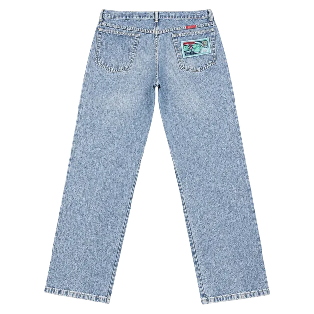 Wrangler 98461GW Vintage Jeans Size 33x30 Blue Made in USA Straight Leg