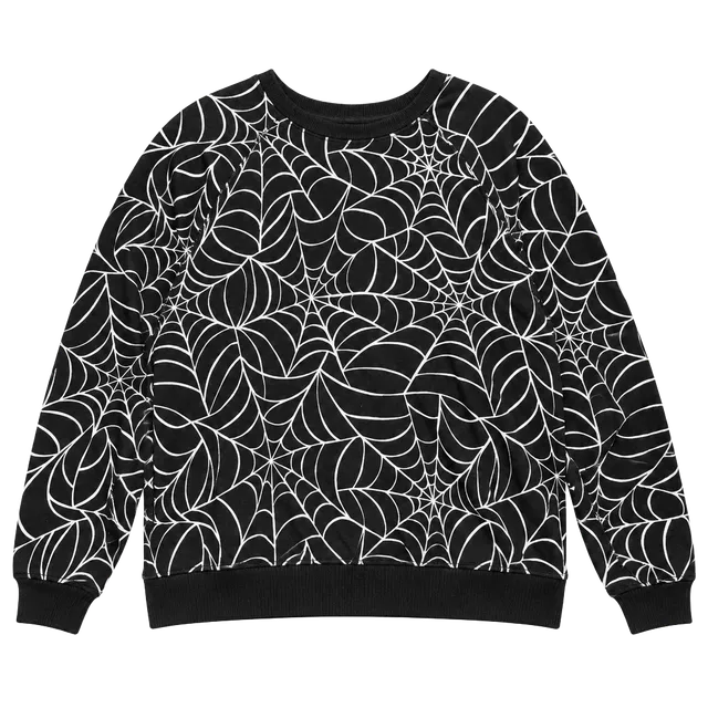 Grayson Threads Spider Web Sweatshirt Size XXL Black